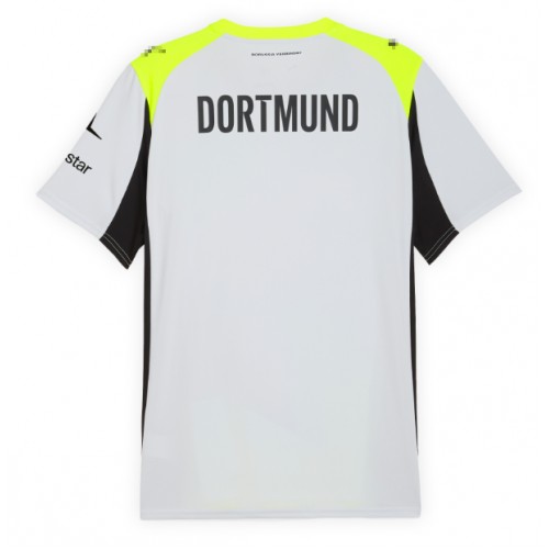 Borussia Dortmund Replika Bortatröja 2025-26 Kortärmad Borussia Dortmund Replika Bortatröja 2025-26 Kortärmad